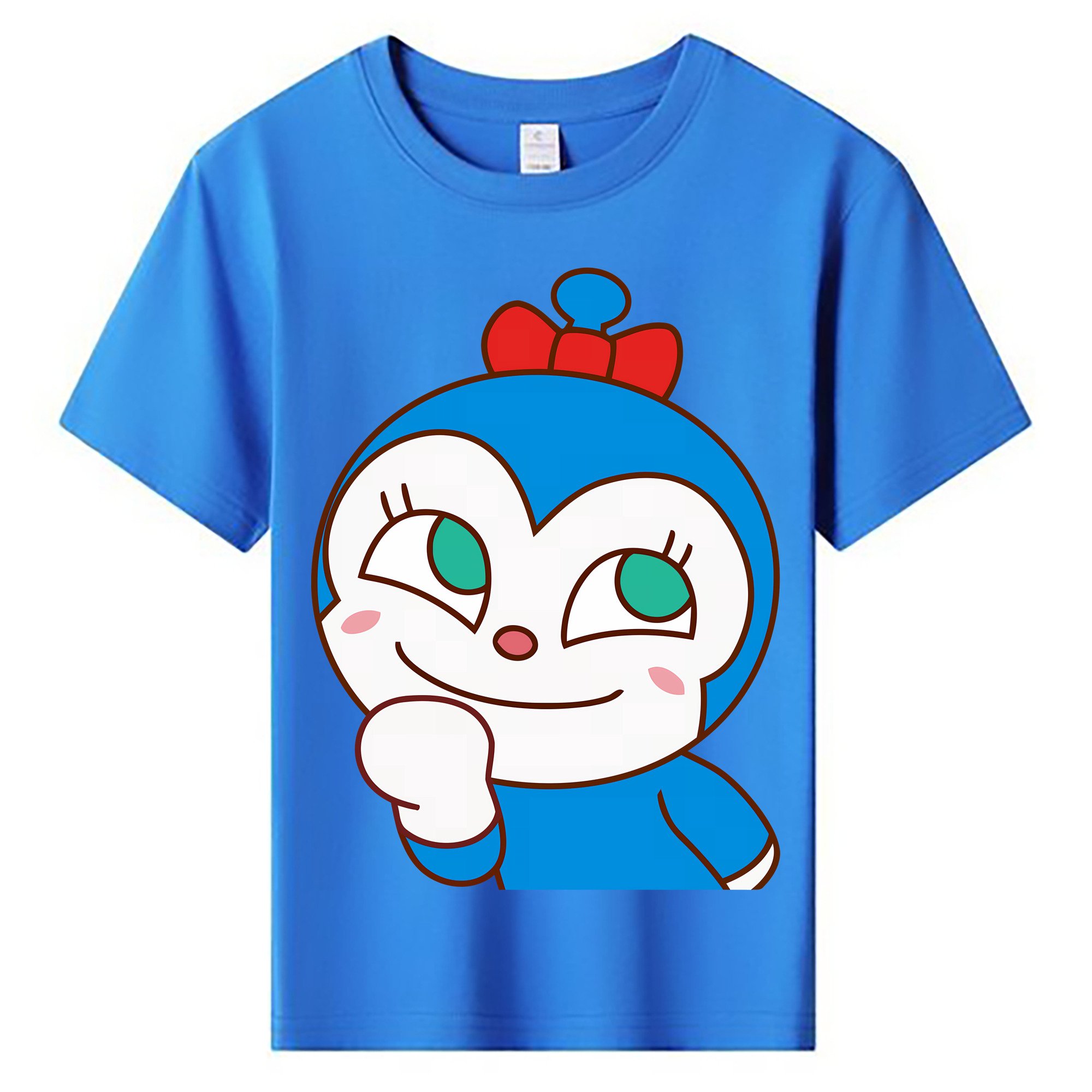 （画像用） アンパンマン Anpanman 綿100％キッズTシャツ（フロントプリント）